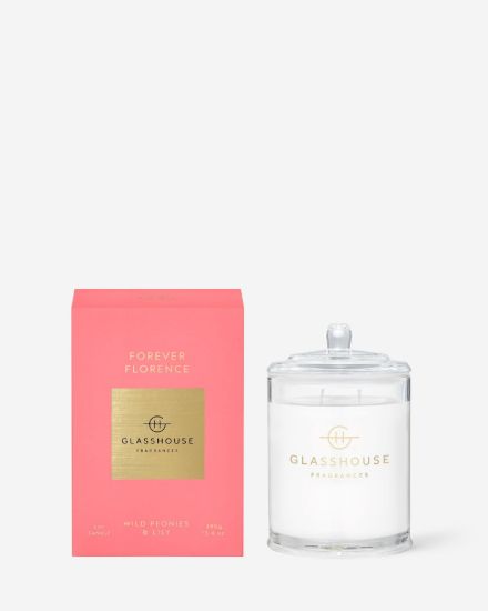 Picture of Glasshouse Fragrances Forever Florence Scented Candle — 380g
