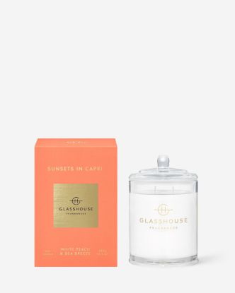Picture of Glasshouse Fragrances Sunsets In Capri Scented Candle — 380g