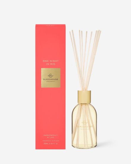 Picture of Glasshouse Fragrances One Night In Rio Fragrance Diffuser — 250mL