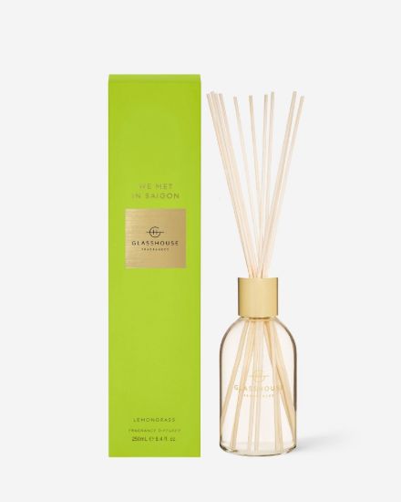 Picture of Glasshouse Fragrances We Met In Saigon Fragrance Diffuser — 250mL