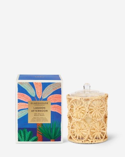 Picture of Glasshouse Fragrances Lagoon Afternoon Scented Candle — 380g