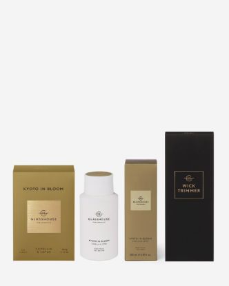 Picture of Glasshouse Fragrances Kyoto In Bloom Fragrance Ritual Gift Set