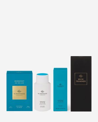 Picture of Glasshouse Fragrances Midnight In Milan After Dark Ritual Gift Set