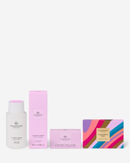 Picture of Glasshouse Fragrances A Tahaa Affair Body Ritual Gift Set