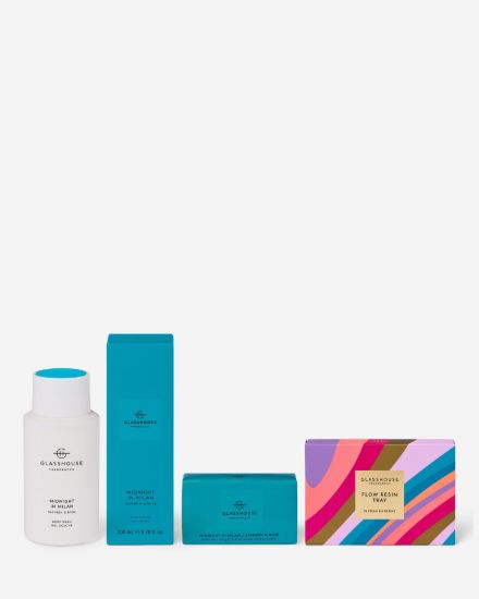 Picture of Glasshouse Fragrances Midnight In Milan Body Ritual Gift Set