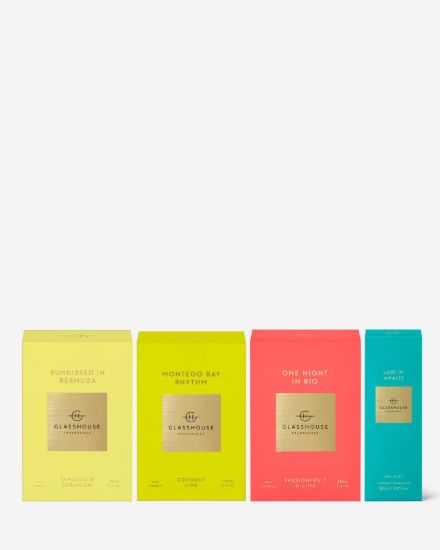 Picture of Glasshouse Fragrances The Passport To Paradise Edit Gift Set