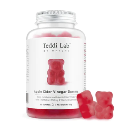 Picture of Unichi Apple Cider Vinegar Bear Gummies — 60 Gummies