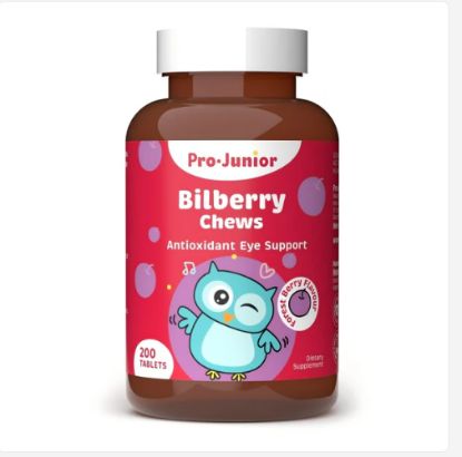 Picture of Prolife Children's Bilberry Eye Support — 200 Chewable Tablets