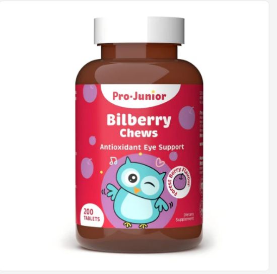 Picture of Prolife Children's Bilberry Eye Support — 200 Chewable Tablets