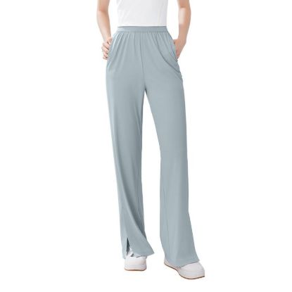 Picture of Beneunder Women's AL200 Cooling Wide-Leg Sun Protection Trousers, Mist Grey — S