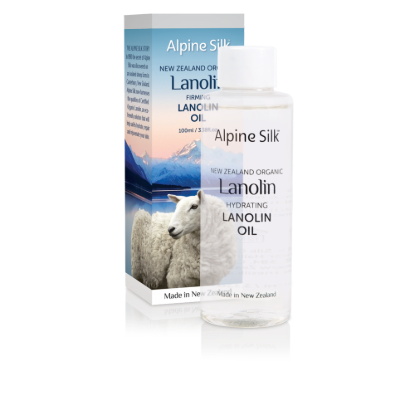 Picture of Alpine Silk Organic Lanolin Firming Oil ASO103 — 100 ml