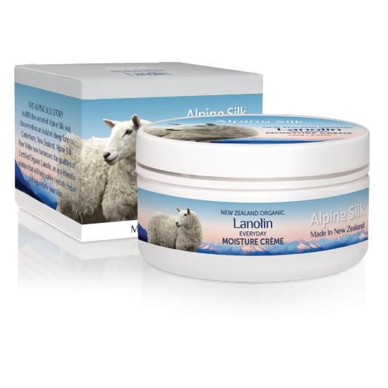 Picture of Alpine Silk Organic Lanolin Moisture Creme ASO100 — 100 g