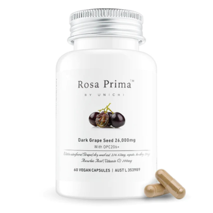 Picture of Unichi Black Grape Seed 26,000 mg — 60 Capsules
