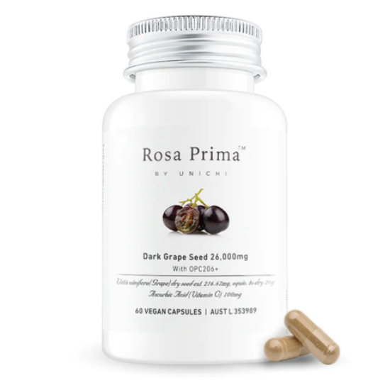 Picture of Unichi Black Grape Seed 26,000 mg — 60 Capsules