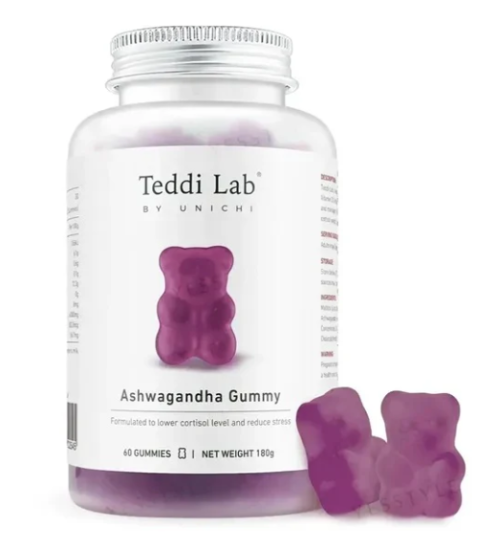 Picture of Unichi Ashwagandha Bear Gummies — 60 Gummies