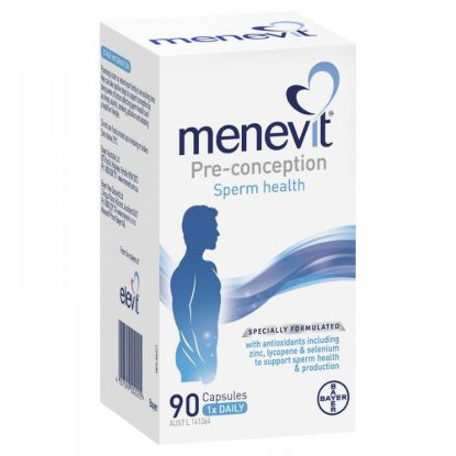 Picture of Menevit Men's Pre-conception Multivitamin — 90 Tablets