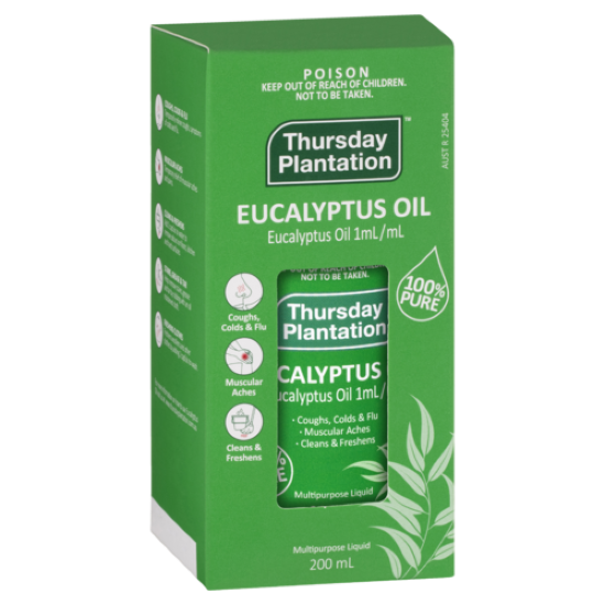 Picture of Thursday Plantation 100% Pure Eucalyptus Oil — 200 ml
