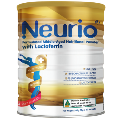 Picture of Neurio Formulated Middle-Aged Lactoferrin Nutrition Powder — 30 × 10 g