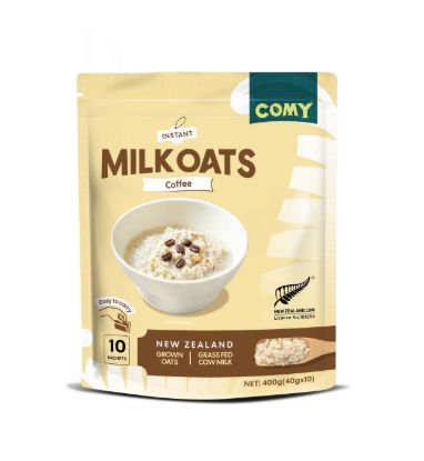 Picture of Comy Milk Oats, Coffee, Beige Pack — 10 × 40 g