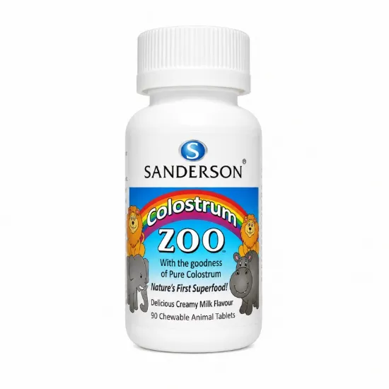 Picture of Sanderson Colostrum, Milk Flavour — 90 Chewable Tablets