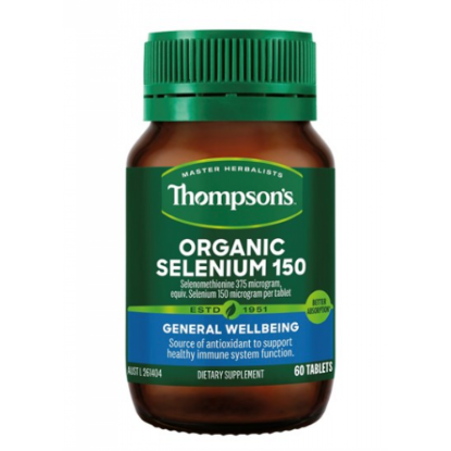 Picture of Thompson's Organic Selenium 150 mcg — 60 Tablets