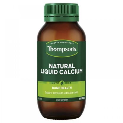 Picture of Thompson's Natural Liquid Calcium — 60 Capsules