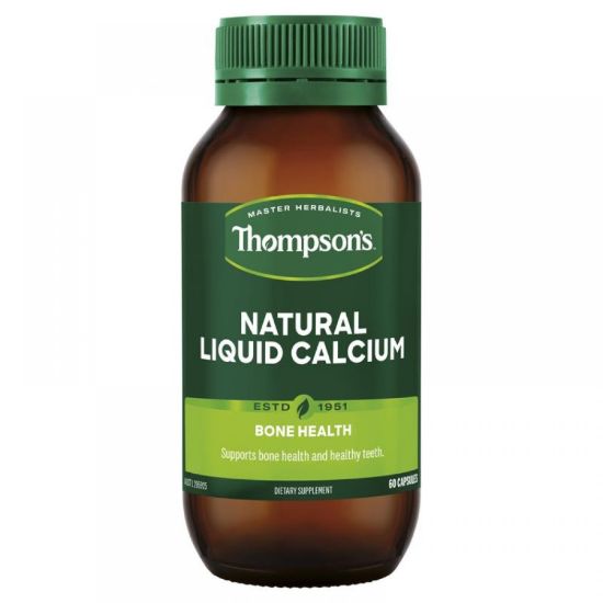 Picture of Thompson's Natural Liquid Calcium — 60 Capsules