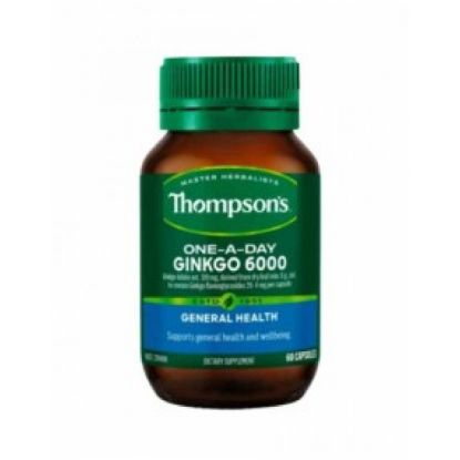 Picture of Thompson's Ginkgo 6000 — 60 Capsules