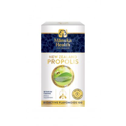 Picture of Manuka Health BIO100 High Strength Propolis — 60 Capsules
