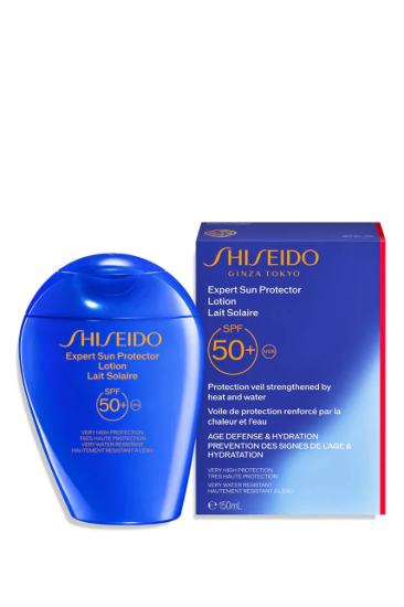 Picture of Shiseido Sunscreen Lotion, Updated Blue Bottle — 150 ml