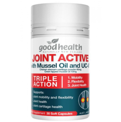 Picture of Good Health 3-in-1 Joint Support Plus with Mussel Oil & Collagen — 30 Capsules