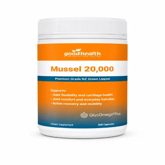 Picture of Good Health New Zealand Green-Lipped Mussel 20,000 mg — 300 Capsules