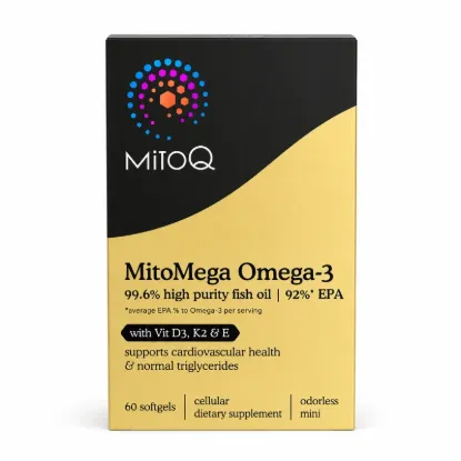 Picture of MitoQ MitoMega Omega-3 — 60 Softgels